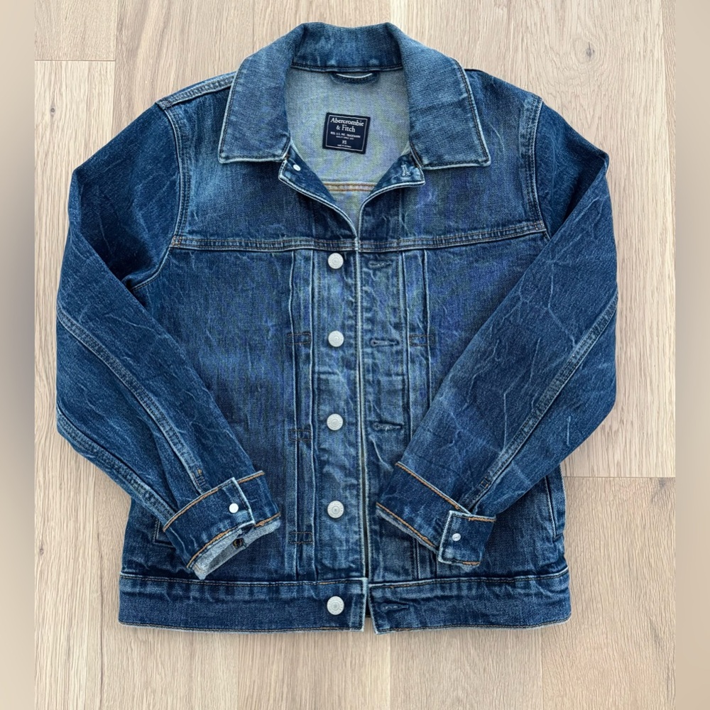 Women’s Abercrombie & Fitch Denim Jean Trucker Jacket - Size XS
